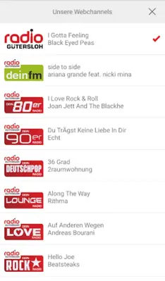 Radio Gütersloh android App screenshot 2